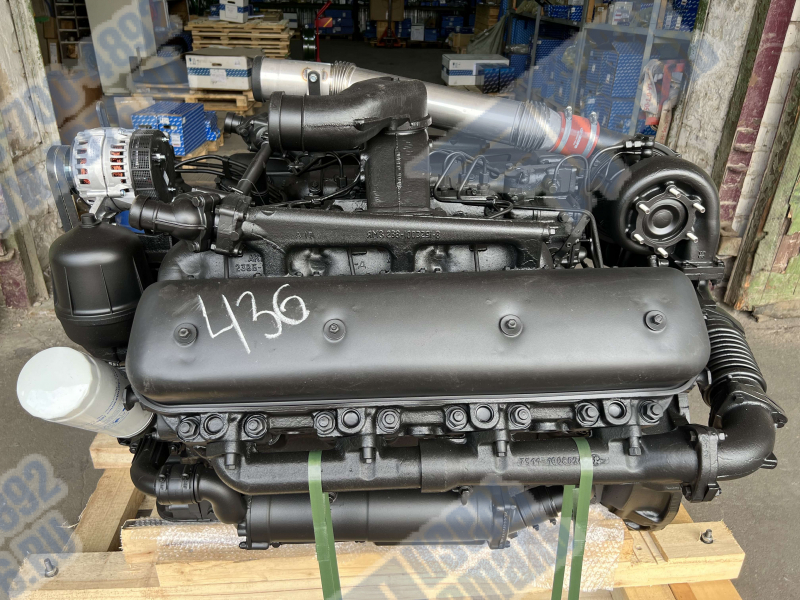 238ДЕ-1000208 Двигатель ЯМЗ 238ДЕ без КП и сцепления 22 комплектации